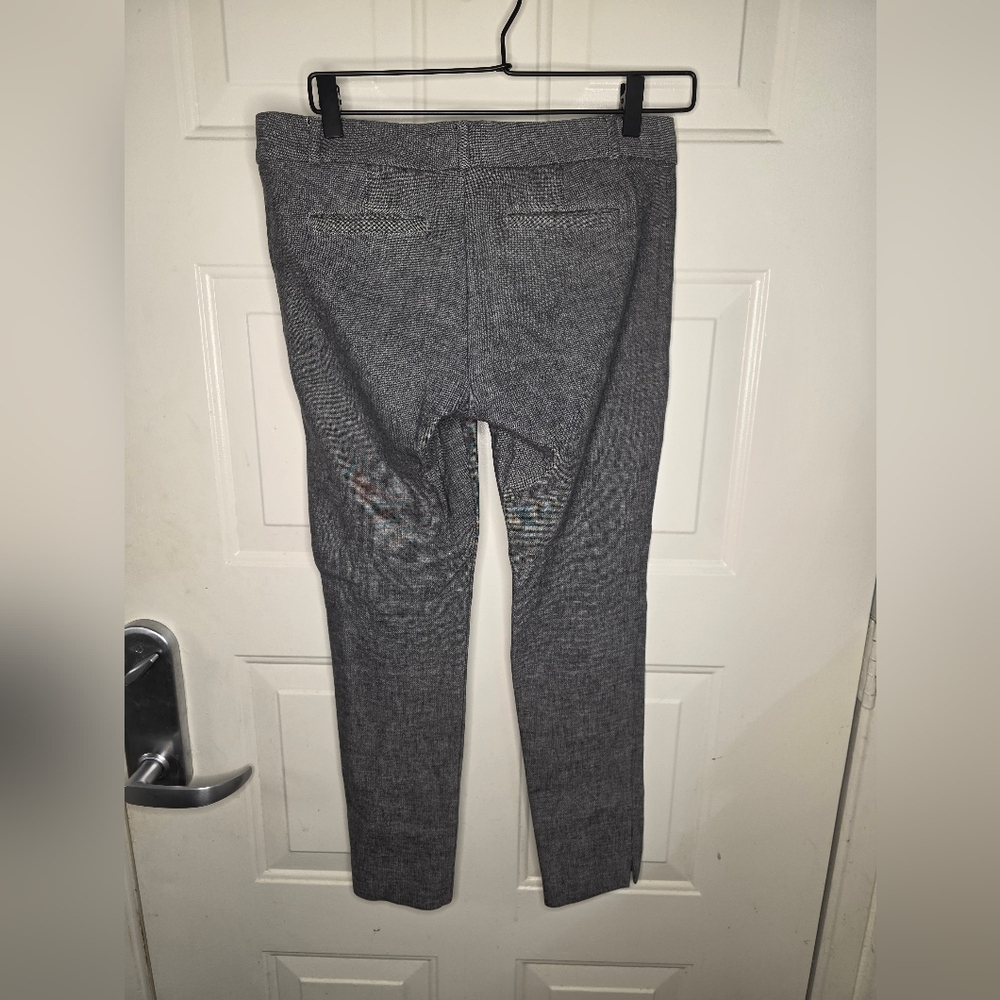 Banana‎ Republic Charcoal Textured Trousers Sloan Fit Size 2